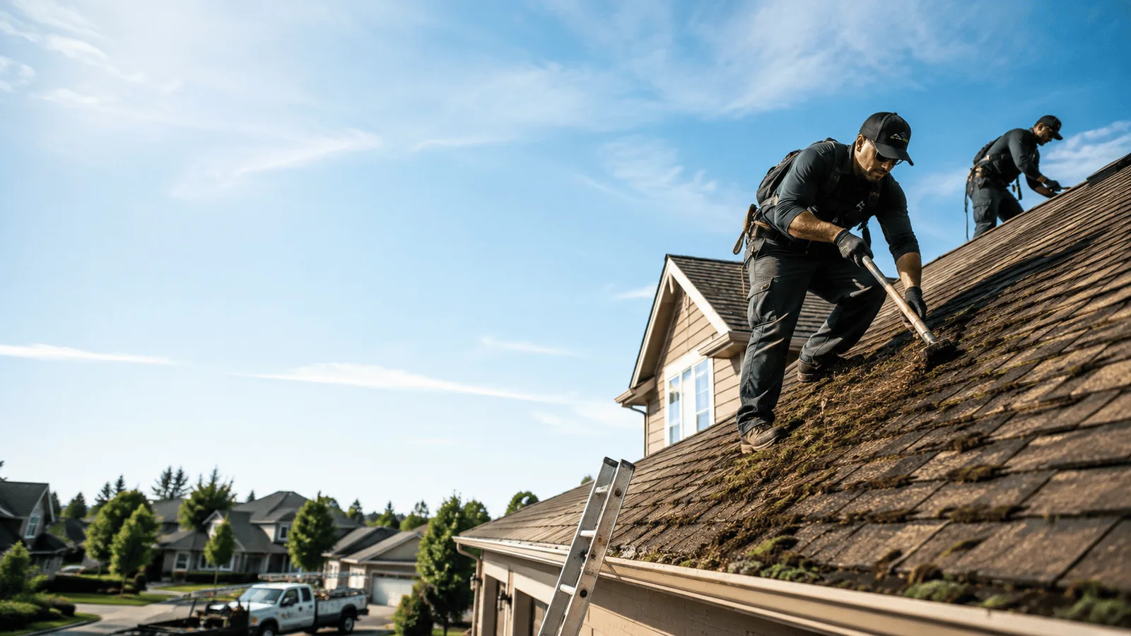 Roof Moss Removal in North Scituate, RI near me